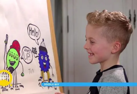 Jak rozwijać zdolności dziecka? Poznaj Doodle Boya – utalentowanego 10-latka, którego rysunki podbiły Internet
