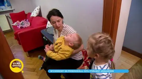Wyjście do przedszkola to prawdziwy armagedon. Mama piątki dzieci: „Tylko spokój może nas uratować”