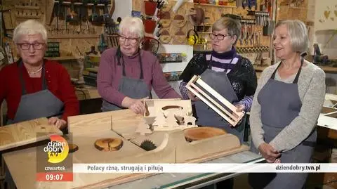 Rżną, strugają i piłują, czyli Polacy w miejskiej stolarni