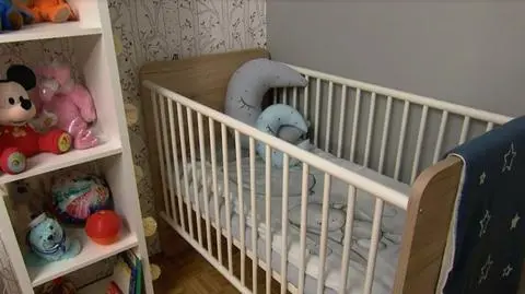 Socha przerobiła pokój nastolatki na pokój dla mamy i dziecka