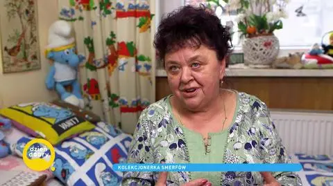 Smerfy to jest dla niej wszystko. Wywołują uśmiech na twarzy i uśmierzają ból