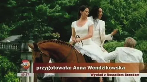 Russell Brand mówi po polsku