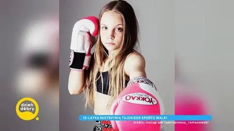 Vanessa Romanowski - piętnastolatka mistrzynią muay thai