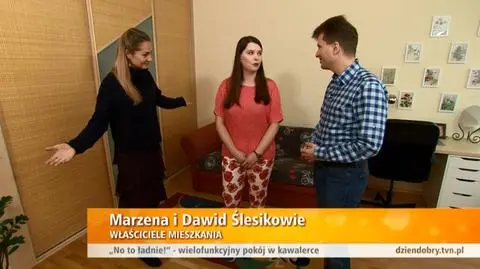 "No to ładnie!" - wielofunkcyjny pokój w kawalerce