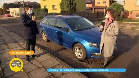 Co zrobić, gdy wjedziemy w dziurę na drodze i uszkodzimy samochód?