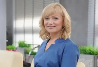 Katarzyna Żak onieśmielona posturą kolegi. "Wydawało mi się, że mój mąż jest dużym mężczyzną"