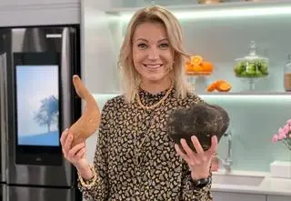 Dania z warzywami - przepisy i składniki. Jak przygotować gulasz z selera, placki z selera i krem chrzanowy? Przepisy Darii Ładochy w Dzień Dobry TVN
