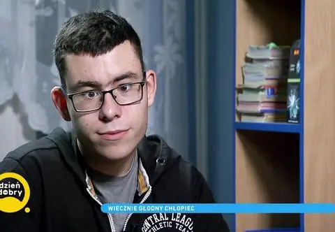 Gabriel Rucki - nastolatek, który z powodu zespołu Pradera-Williego odczuwa nieustający głód