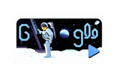 Misja kosmiczna Apollo 11 w Google Doodle. Mija 50 lat od lądowania na księżycu
