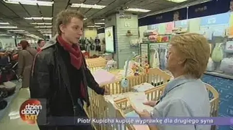 Kupicha kupuje wyprawkę