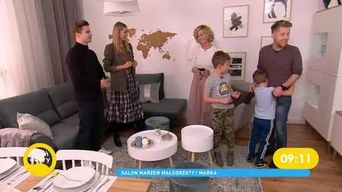 Salon marzeń Małgorzaty i Marka