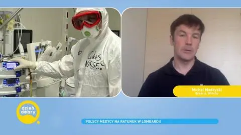 Koronawirus we Włoszech. Jak polscy lekarze pomagają włoskim kolegom?