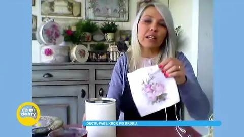 Decoupage - jak go zrobić krok po kroku