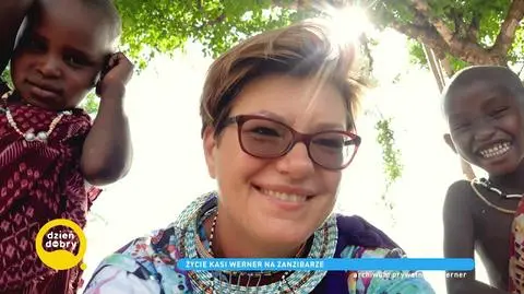 Kasia Werner. Zamieniła pracę dziennikarki na Zanzibar: "Jestem szczęśliwa, że tutaj dorasta mój syn"