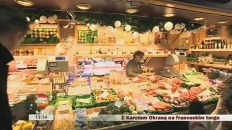Z Okrasą na francuskim targu