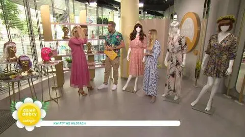 Kwiaty we włosach. Jakie kwieciste ozdoby proponuje stylistka Marta Pożarlik?