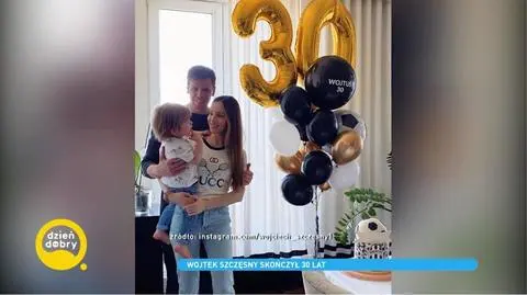 Wojciech Szczęsny skończył 30 lat. Marina i Wojtek pokazali zdjęcia syna - Liama