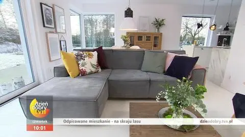 Odpicowane mieszkanie. Biały domek na skraju lasu