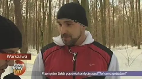 Przemek Saleta tańczy walca