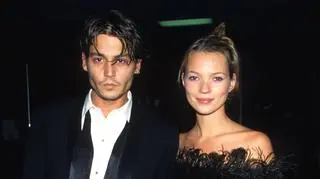 Johnny Depp i Kate Moss w 1995 roku