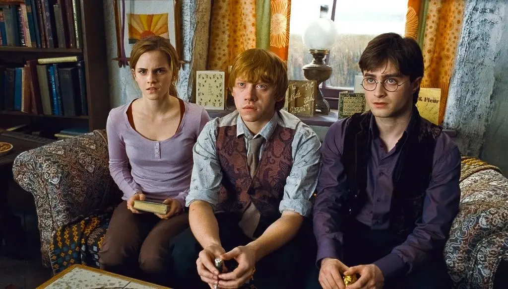 kadr z filmu "Harry Potter i insygnia śmierci - część I"