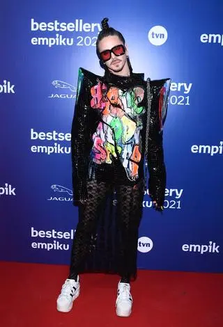 Michał Szpak na gali Bestsellery Empiku 2021 