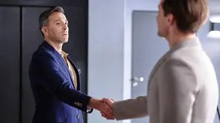 Marek Dobrzański i Marek Dobrowolski w "Brzyduli"