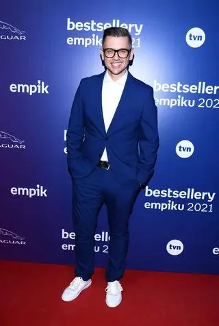 Krzysztof Czeczot na gali Bestsellery Empiku 2021 