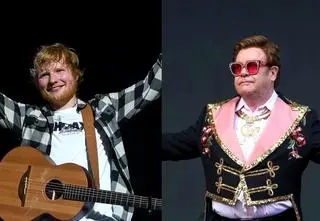Ed Sheeran o niezwykłej przyjaźni z Eltonem Johnem. "Dzwoni do mnie każdego ranka"