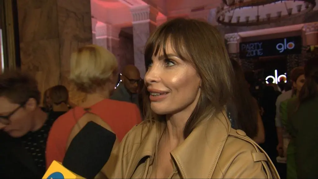 Agnieszka Dygant na Flesz Fashion Night 2021