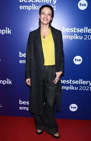 Magdalena Różczka na gali Bestsellery Empiku 2021 