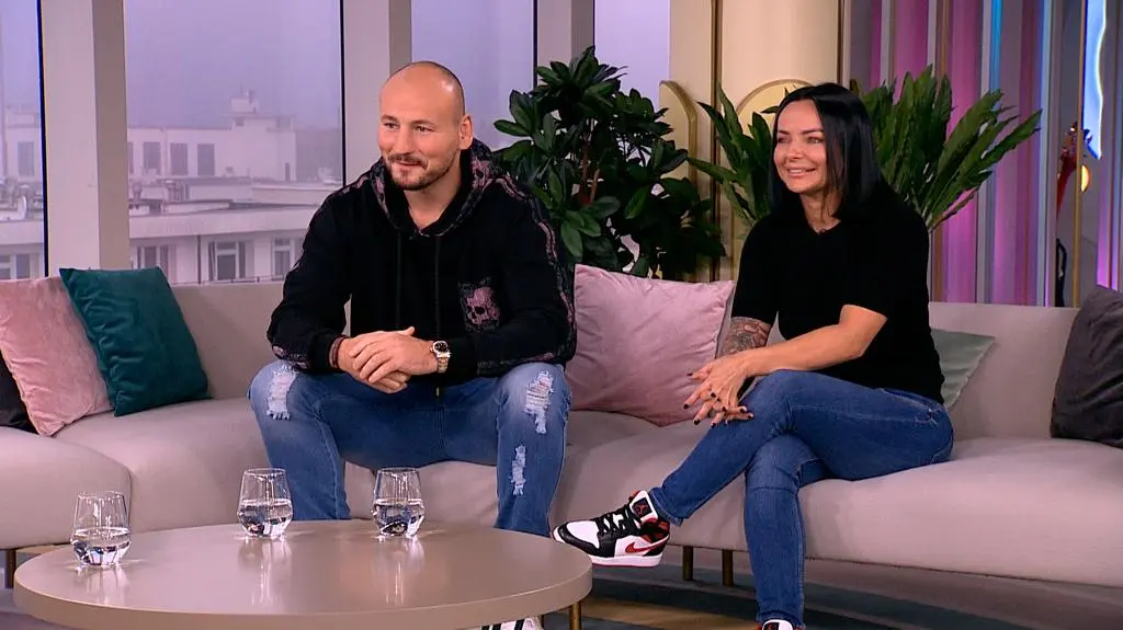 bokser z partnerką