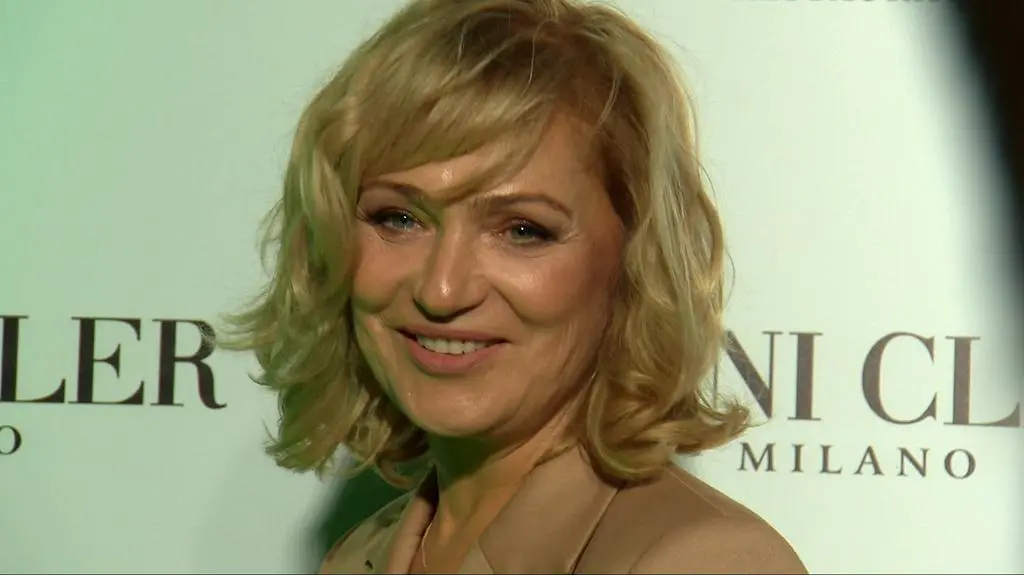 Katarzyna Żak na pokazie Deni Cler
