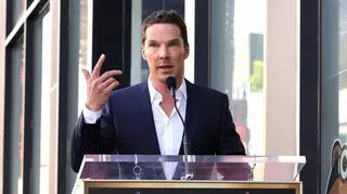 Benedict Cumberbatch odsłonił gwiazdę w Hollywood i wygłosił przemówienie na temat Ukrainy. "Musimy działać" 
