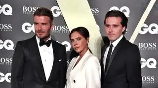 David Beckham, Victoria Beckham i Brooklyn Beckham