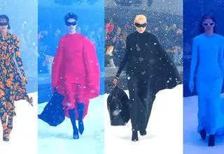 Balenciaga oddała hołd Ukrainie. Demna Gvasalia: "To samo wydarzyło się w mojej ojczyźnie"