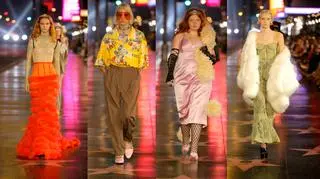 Przepych, pióra, gorsety i koronki, czyli hollywoodzki pokaz domu mody Gucci