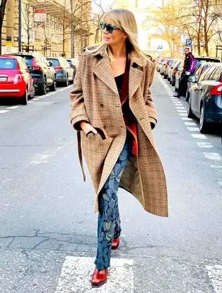 Wzorzysta stylizacja Agnieszki Woźniak-Starak