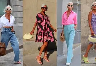 Styl Grece Ghanem. Blogerka modowa po 50-tce