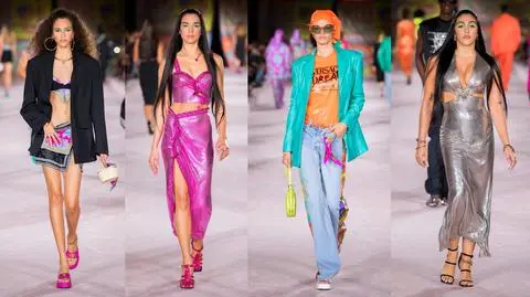 pokaz Versace wiosna-lato 2022