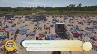Jak plażowali nasi pradziadkowie i dziadkowie? - napisy