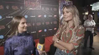 Agnieszka Woźniak-Starak na uroczystej premierze filmu "Elvis"