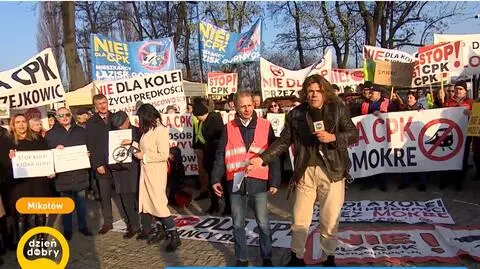 Protest w Mikołowie