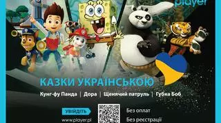 Player przygotował kolekcję najlepszych bajek dla dzieci z ukraińskim dubbingiem oraz napisami