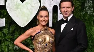 Małgorzata Rozenek w sukni à la zbroja na balu Fundacji TVN