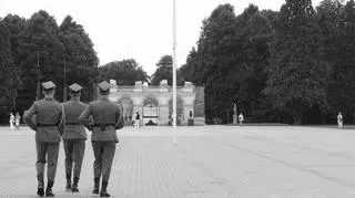 Polscy żołnierze na służbie