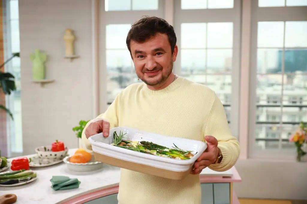 Grzegorz Zawierucha w kuchni Dzień Dobry TVN
