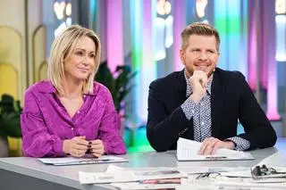 Małgorzata Ohme i Filip Chajzer