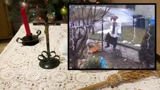 Na nagraniu z kolędy widać, jak ksiądz kopie psa przez ogrodzenie
