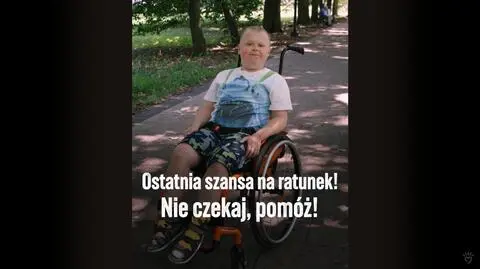 Wyścig z czasem o życie 14-letniego Tymka. "Nadzieja nie gaśnie, że zdążymy podać lek" 